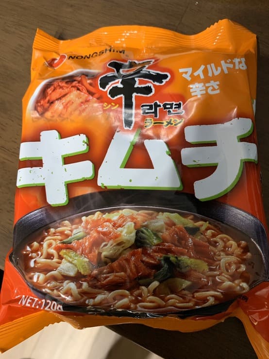일본판 김치 신라면 후기(사서 끓여 먹었다)